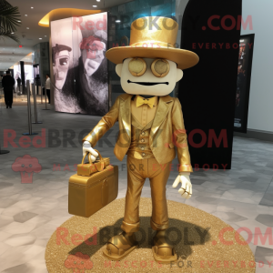 Gold Graveyard mascot...