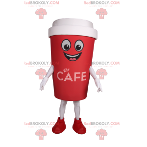 Takeaway cup maskot - Redbrokoly.com