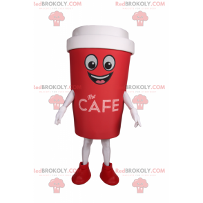 Takeaway cup mascot - Redbrokoly.com