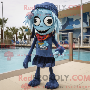 Disfraz de mascota Zombie...