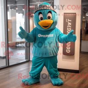 Postava maskota Teal Guláš...