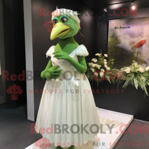 Groene Merel mascotte...