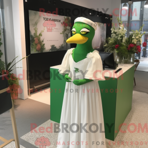 Groene Merel mascotte...