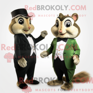 Olive Chipmunk mascot...