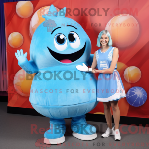 Disfraz de mascota Sky Blue...