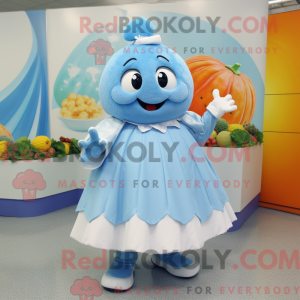 Sky Blue Squash maskot...