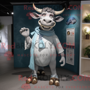 Disfraz de mascota cebú...