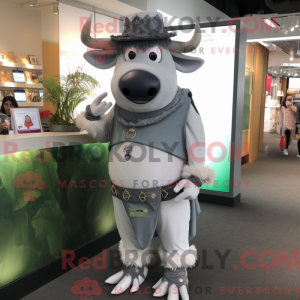 Disfraz de mascota cebú...