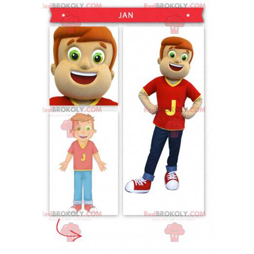 Mascota niño - Redbrokoly.com