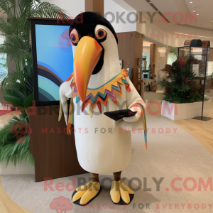 Figura de máscara de tucano...
