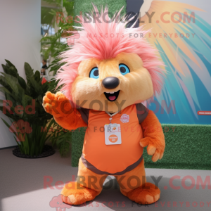 Personaggio mascotte Peach...