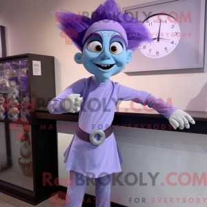 Lavender Acrobat mascot...