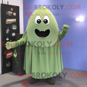 Olive Ghost mascottekostuum...