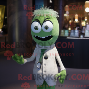 Olive Ghost maskot kostume...