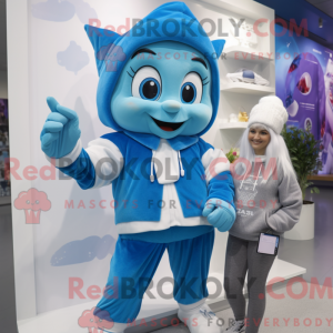 Blue Tooth Fairy mascot...