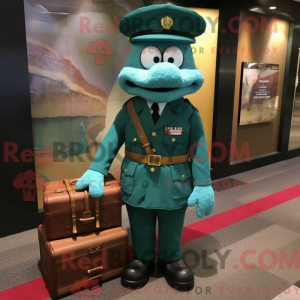 Teal Green Beret...