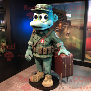 Teal Green Beret...