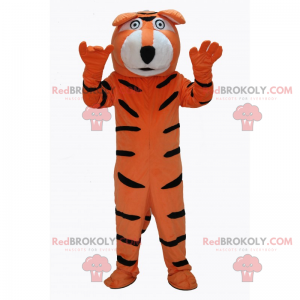 Mascotte della tigre arancione - Redbrokoly.com