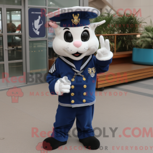 Navy But maskotdraktfigur...