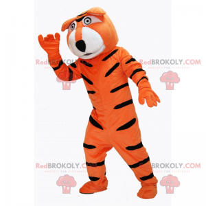 Maskotka pomarańczowy tygrys - Redbrokoly.com