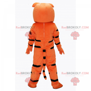 Mascote tigre laranja - Redbrokoly.com