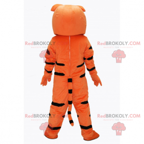 Maskotka pomarańczowy tygrys - Redbrokoly.com