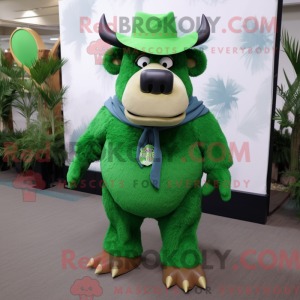 Disfraz de mascota bisonte...