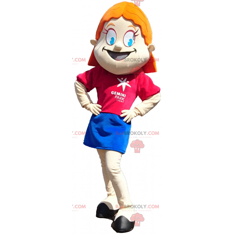 Mascote tigre laranja e olhos redondos - Redbrokoly.com Mascote tigre laranja e olhos redondos - Redbrokoly.com