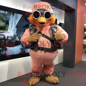 Peach Sniper Maskottchen...
