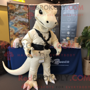 Cream Komodo Dragon...