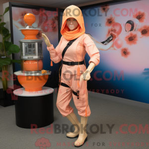 Peach Gi Joe máscara de...