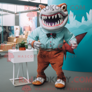 Rust Megalodon máscara de...