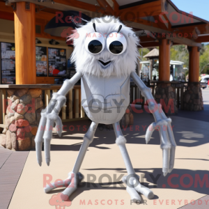 Sølv edderkopp maskot...