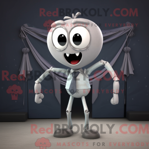 Sølv edderkopp maskot...