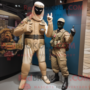 Beige Gi Joe máscara de...