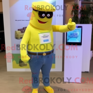 Yellow Steak maskot...