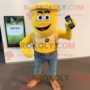 Disfraz de mascota Yellow...