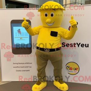 Yellow Steak maskot...