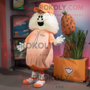 Costume de mascotte Peach...