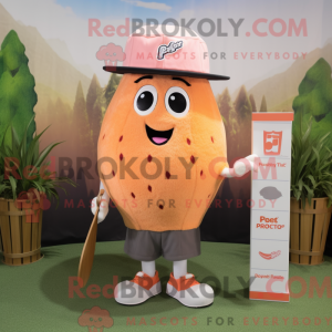 Maskottchenkostüm Peach...