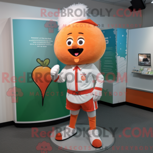 Costume de mascotte Peach...