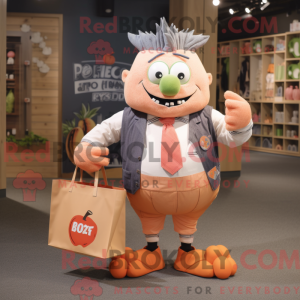 Il personaggio in costume...