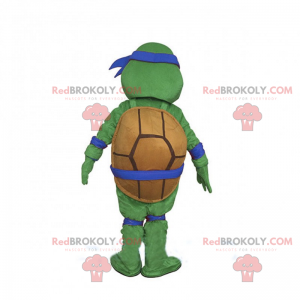 Mascote das tartarugas ninja - Leonardo - Redbrokoly.com