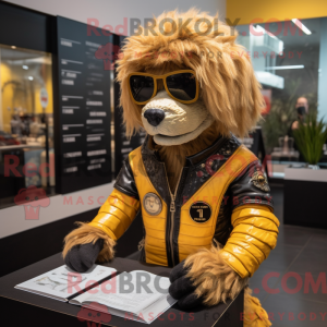 Disfraz de mascota Gold...