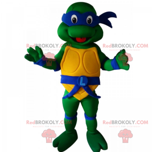 Mascotte delle Tartarughe Ninja - Leonardo - Redbrokoly.com