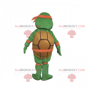 Mascotte de Tortues Ninja - Michelangelo - Redbrokoly.com
