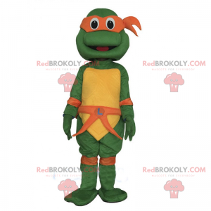 Mascota de las Tortugas Ninja mutantes adolescentes -