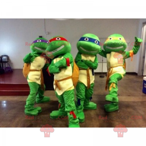 Mascotte de Tortues Ninja - Michelangelo - Redbrokoly.com