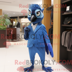 Olive Blue Jay mascot...