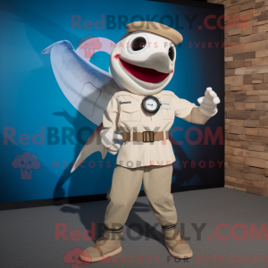 Beige zwaardvis...